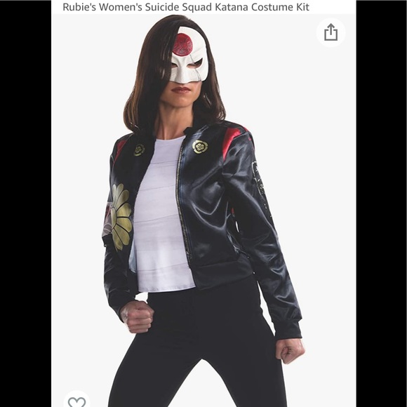Rubie's Women's Suicide Squad Katana Costume Kit - Picture 2 of 2
